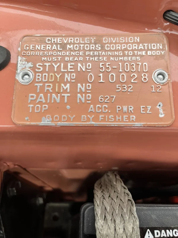 1955 Chevrolet Bel Air - 987 miles since restoration - Image 19