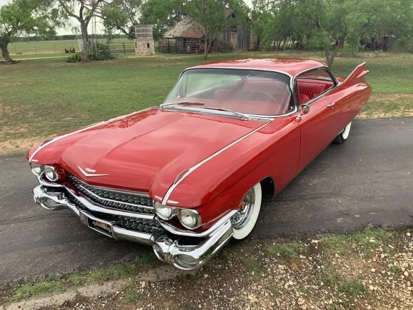 1959 Cadillac 62 Red