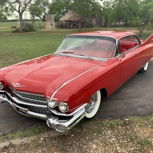 1959 Cadillac 62 Red