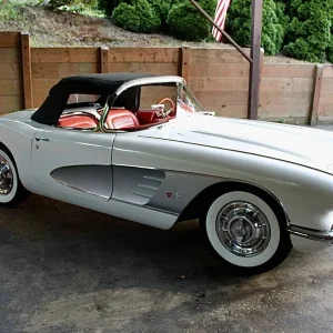 Previously Restored 1958 Chevrolet Corvette With a Dual-Quad 283