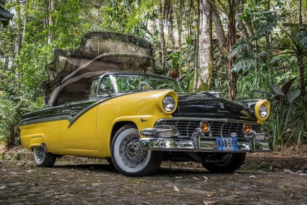 Restored 1956 Ford Fairlane Sunliner Convertible - Image 19