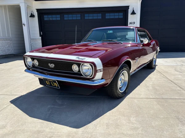 Restored 1967 Chevrolet Camaro SS 396-L78